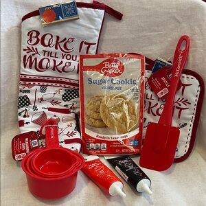 Betty Crocker & McCormick Red Bake It Till You Make It Baking Bundle